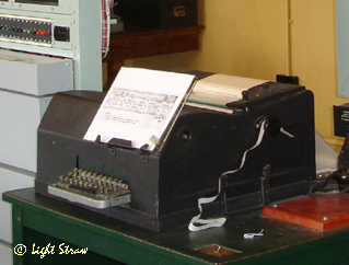 Teleprinter Output